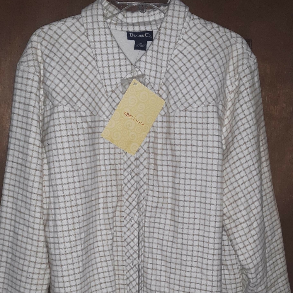 Thick flannel shirt